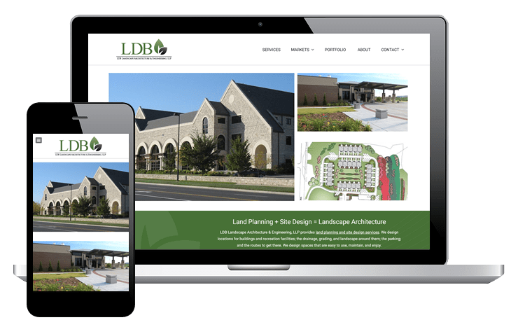 featured project ldb consultants website