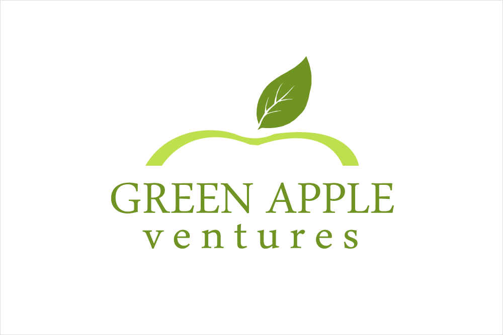 Green Apple Ventures logo design by InterKan.Net