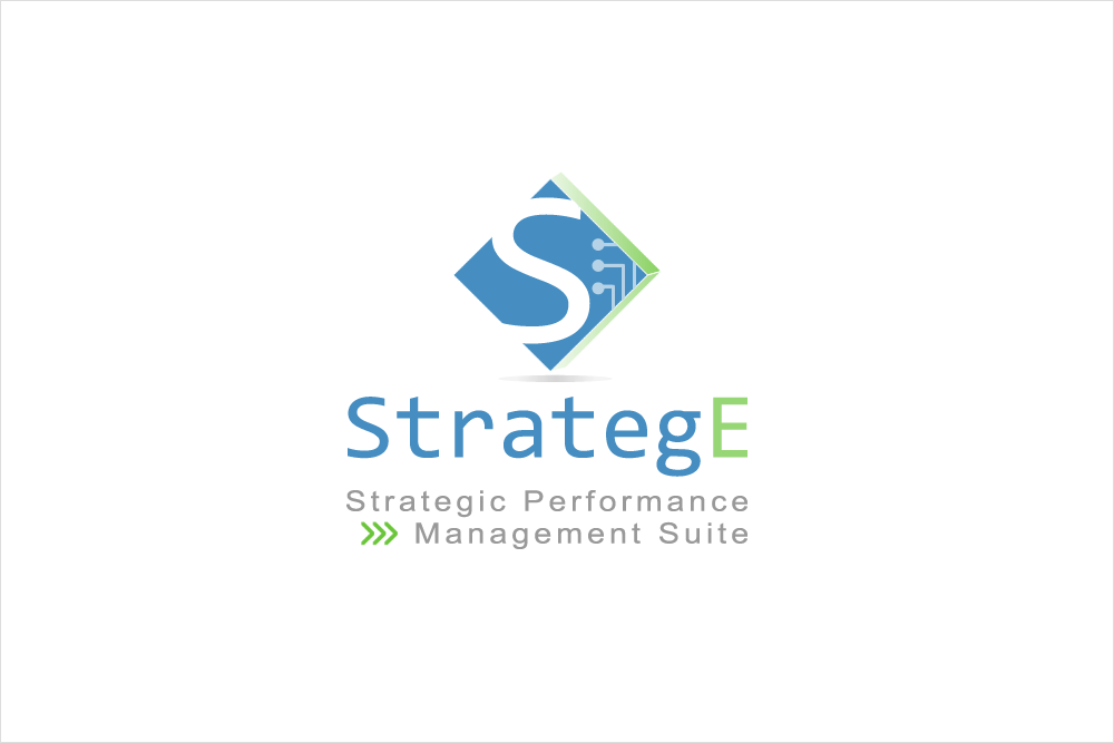 StrategE logo design by InterKan.Net