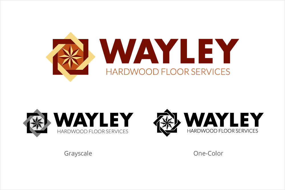Wayley Hardwood Floor Services logo design by InterKan.Net